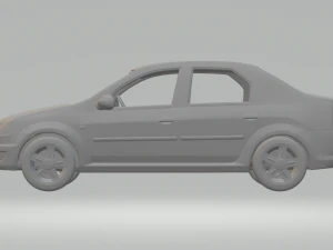Renault logan mk1 kit 3D Print Model