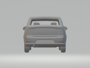 Renault logan mk1 kit 3D 打印模型