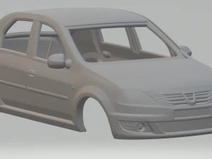 Renault logan mk1 3D Print Model