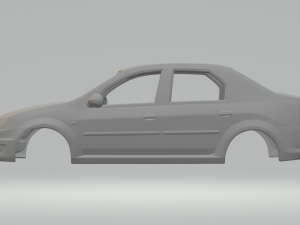 Renault logan mk1 Modelo de Impressão 3D