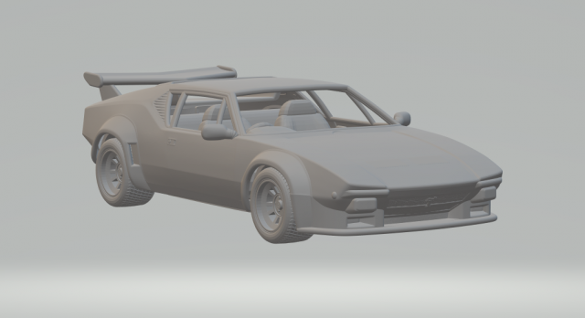 De Tomaso Pantera GT5 Modèles 3D en vedette .c4d .max .obj .3ds .fbx .stl .blend 