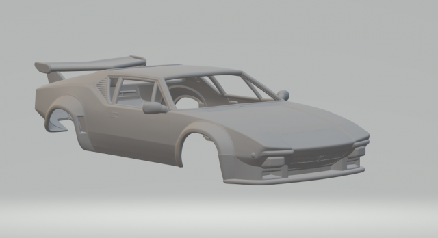 De Tomaso Pantera GT5 3D Принт Модель .c4d .max .obj .3ds .fbx .stl .blend 