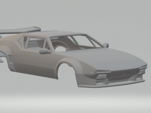 De Tomaso Pantera GT5 3Dプリントモデル