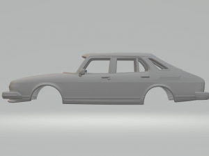 Saab 900 combi GLE 79 3D प्रिंट मॉडल