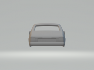 Saab 900 combi GLE 79 3D प्रिंट मॉडल