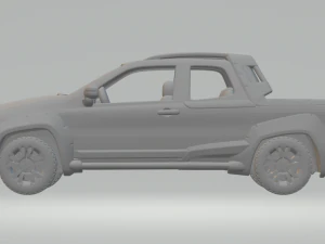 Fiat strada 3D Print Model