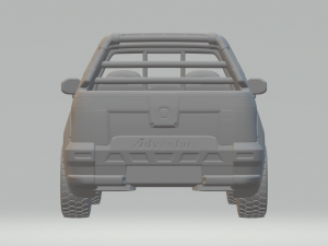Fiat strada 3D-Druckmodell