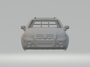 Fiat strada 3D Baskı Modeli