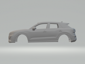 Audi Q2 3D 프린트 모델