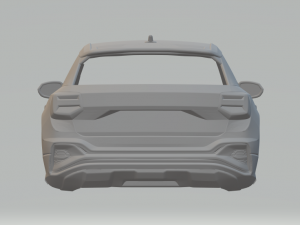 Audi Q2 3D 프린트 모델
