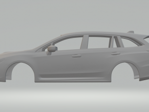SUBARU LEVORG 3D प्रिंट मॉडल