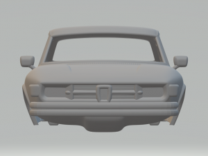Saab 99 1972 Modello di stampa 3D