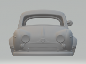 Renault gordini 3D 프린트 모델