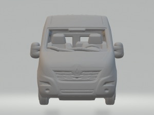 Renault master minibus 3D Принт Модель