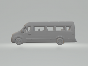 Renault master minibus 3D Принт Модель