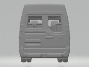 Renault master minibus 3D Принт Модель
