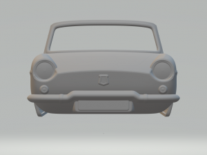 RENAULT FLORIDE CABRIOLET 3D 打印模型