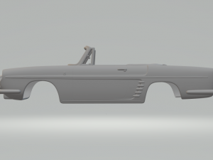 RENAULT FLORIDE CABRIOLET 3D 打印模型