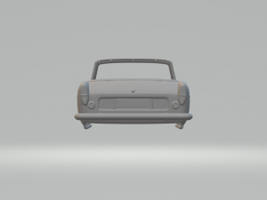 RENAULT FLORIDE CABRIOLET 3D 打印模型