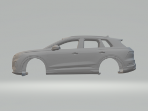 Audi q4 etron Model Cetak 3D