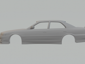 Toyota chaser 3D 打印模型