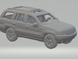 JEEP GRAND CHEROKEE Modelo de impresión 3D