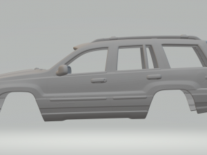 JEEP GRAND CHEROKEE 3D 프린트 모델