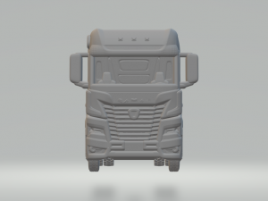KAMAZ 54901kit 3D प्रिंट मॉडल