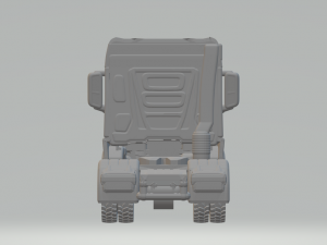 KAMAZ 54901kit 3D प्रिंट मॉडल