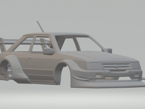 ESCORT MK4 race car 3D Print Model