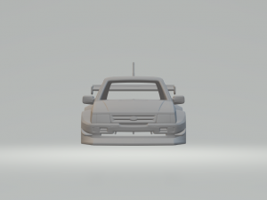 ESCORT MK4 race car Model Cetak 3D