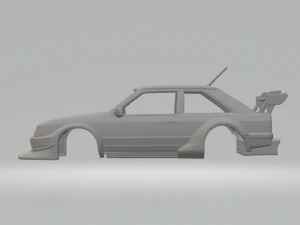 ESCORT MK4 race car 3D Print Model