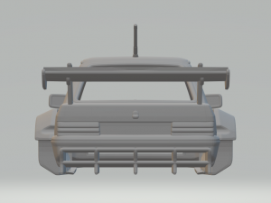 ESCORT MK4 race car Model Cetak 3D