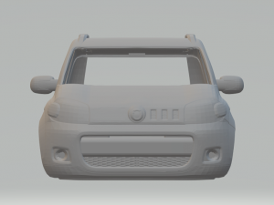 Fiat uno way 3D Print Model