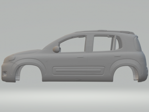 Fiat uno way 3D Print Model