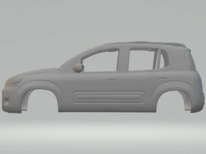 Fiat uno way 3D Print Model