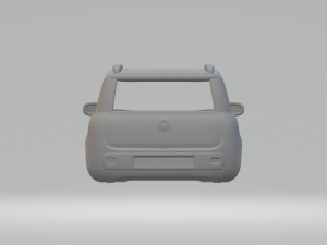 Fiat uno way 3D Print Model