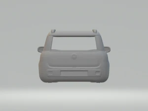 Fiat uno way 3D Print Model