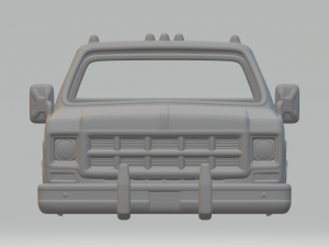 Gmc sierra 79 3Dプリントモデル