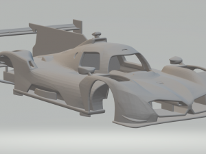 M Hybrid V8 lmdh 3D Print Model