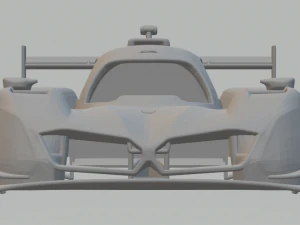 M Hybrid V8 lmdh 3D Print Model