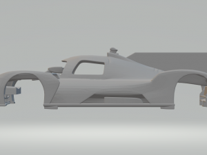 M Hybrid V8 lmdh Modello di stampa 3D