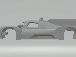M Hybrid V8 lmdh 3D Print Model