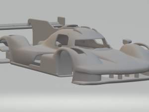 Porsche 963 LMDh Le Mans 3D प्रिंट मॉडल