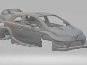 TOYOTA YARIS WRC 3D Принт Модель
