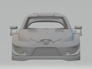 TOYOTA YARIS WRC 3D Baskı Modeli