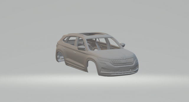 SKODA KODIAK GT Modelo de impresión 3D .c4d .max .obj .3ds .fbx .stl .blend 