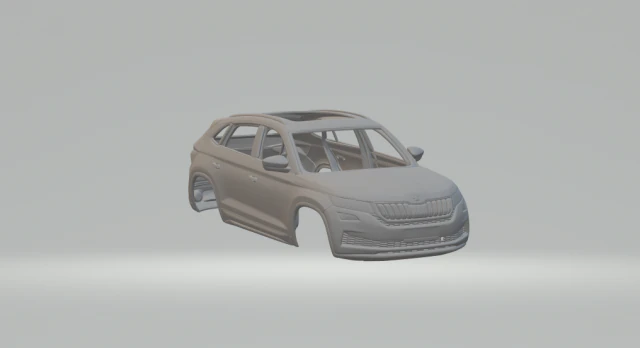 SKODA KODIAK GT 3D Print Model .c4d .max .obj .3ds .fbx .stl .blend