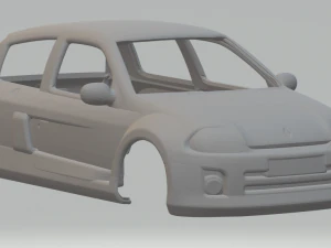 Renault clio v6 3D Print Model