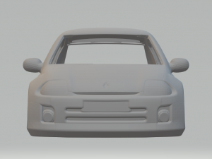 Renault clio v6 Model Cetak 3D